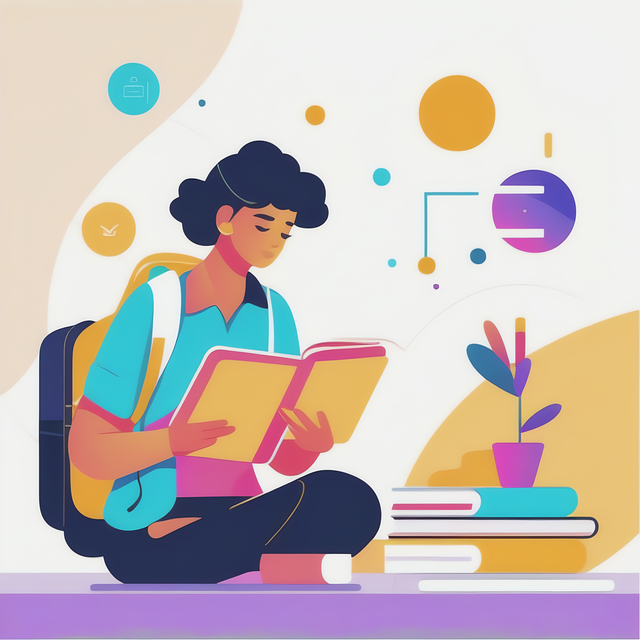 Download free HD stock image of Ai Generated Student Free ai generated student minimalist illustration