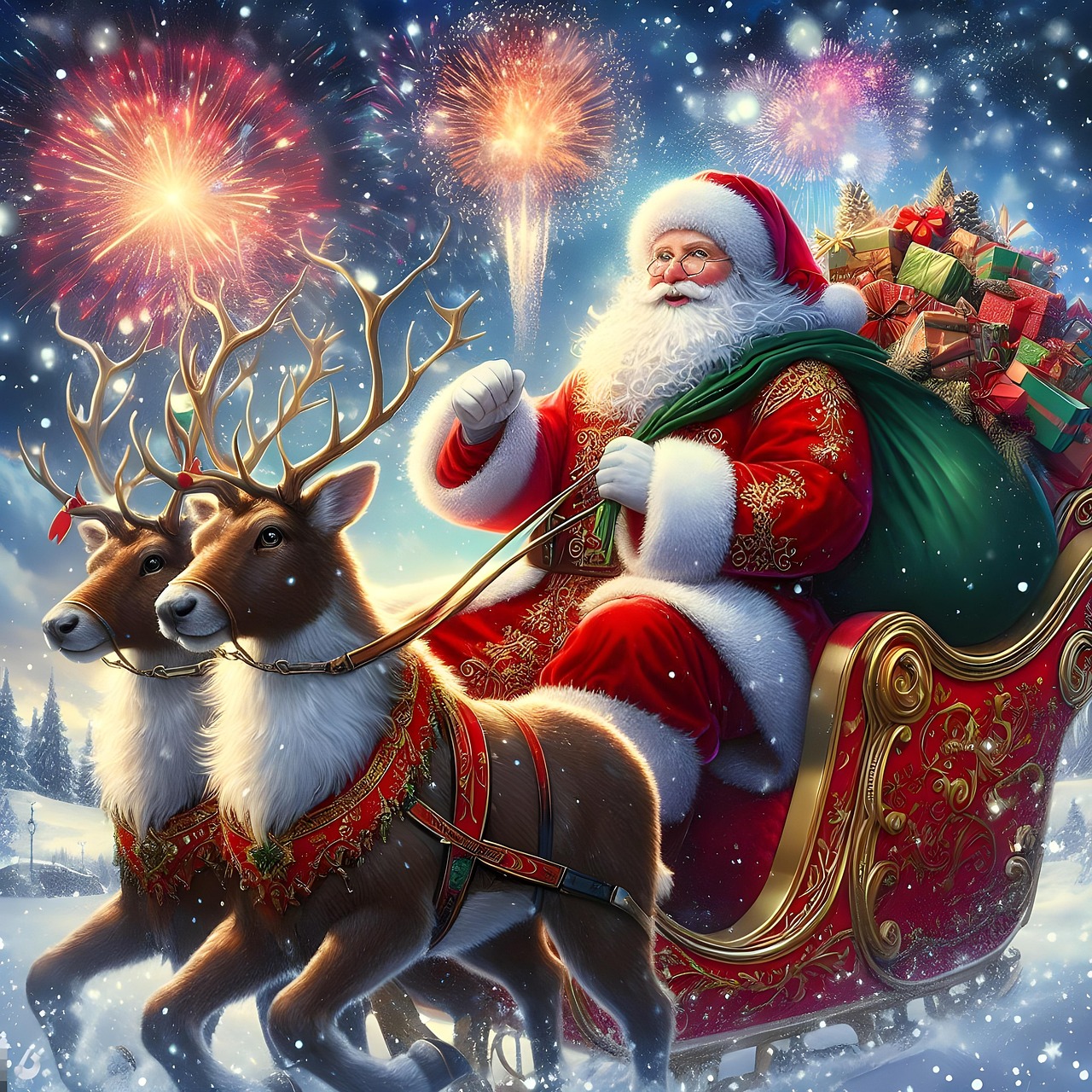 Beautiful Images Of Father Christmas At Garry Richmond Blog