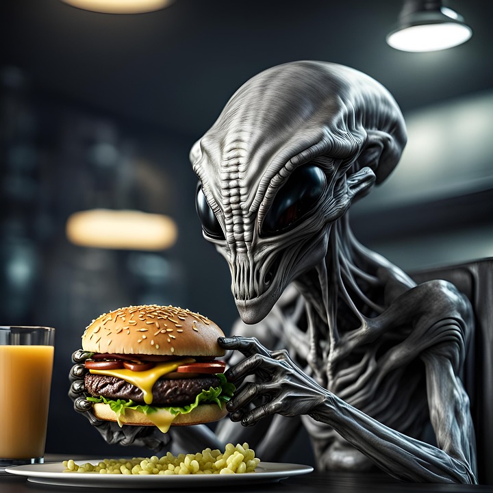 Download Alien, Food, Cartoon. Royalty-Free Stock Illustration Image ...