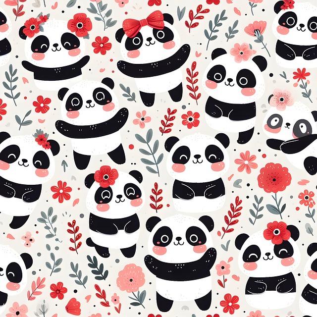 Ai Genereret, Panda Bjørne, Pandaer