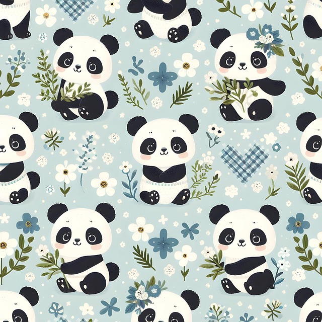 Free ai generated panda bears panda illustration