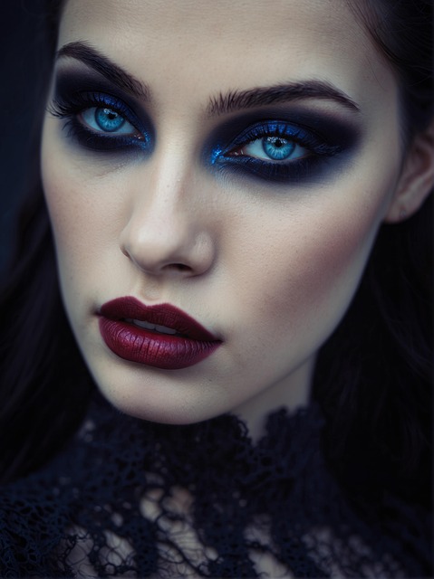 Free ai generated woman make up illustration