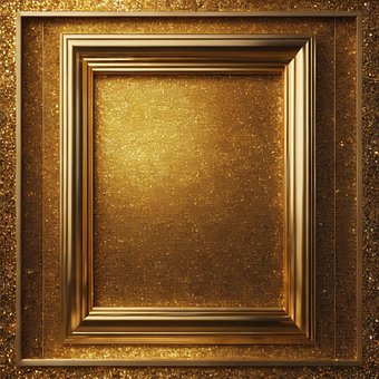 Free Gold Frames illustration and picture