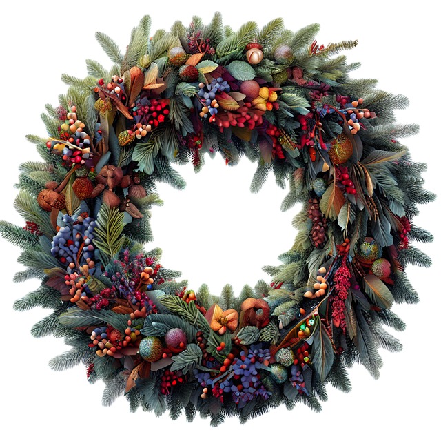 Download Ai Generated Christmas Wreath Merry Christmas Royalty-Free ...