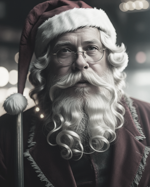 Free Ai Generated Santa illustration and picture