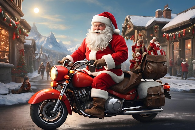 Ai Generat, Moș Crăciun, Motocicleta