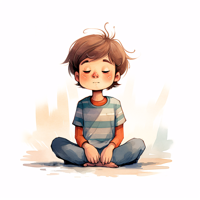 Free ai generated boy kid illustration