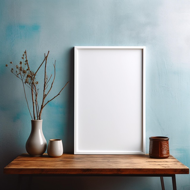 Free ai generated picture frame frame illustration