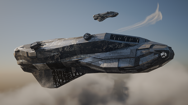 Free Spaceship Starship illustration and picture
