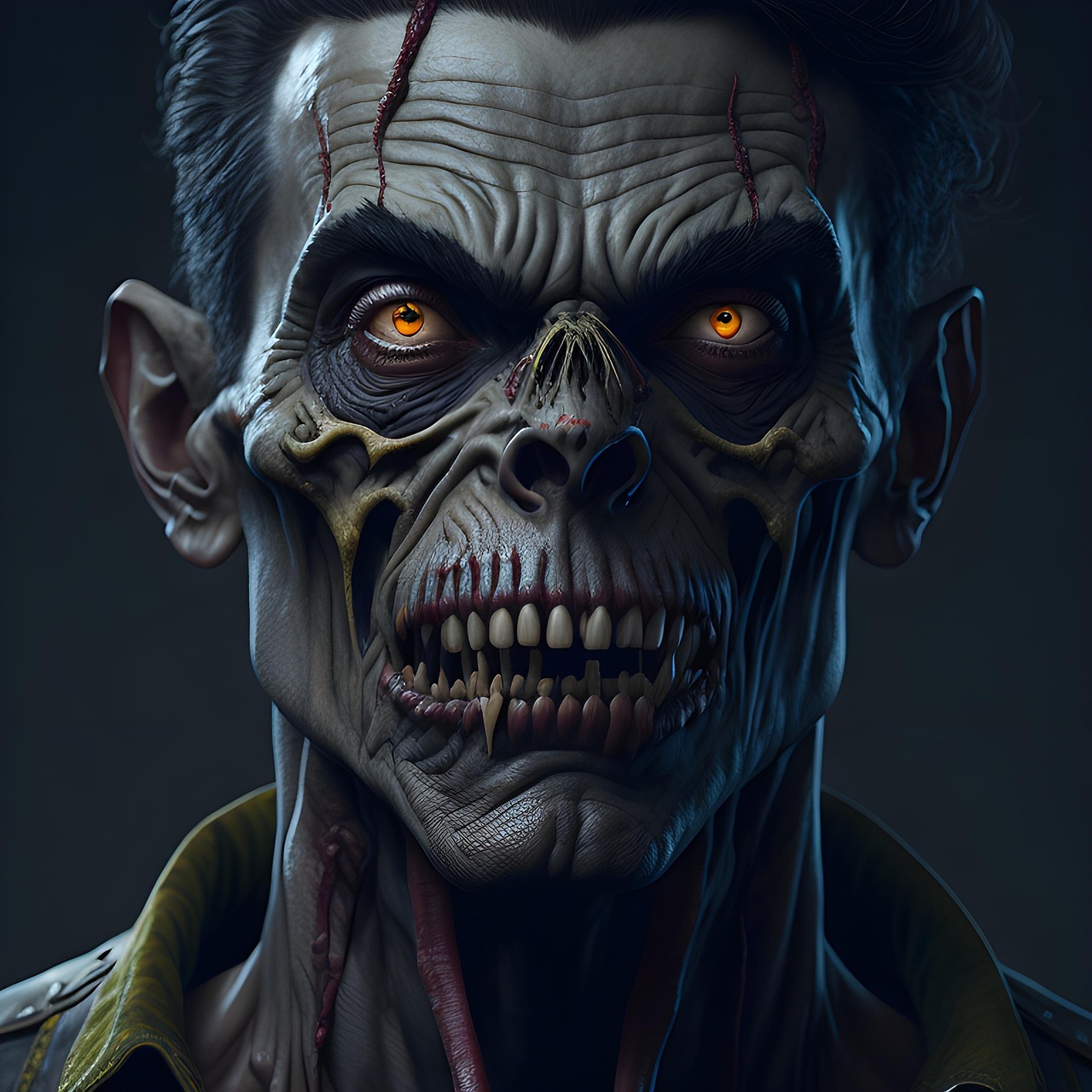 Co-op players fighting massive zombie hordes in a post-apocalyptic city