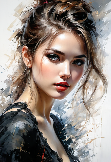 Free Ai Generated Woman illustration and picture