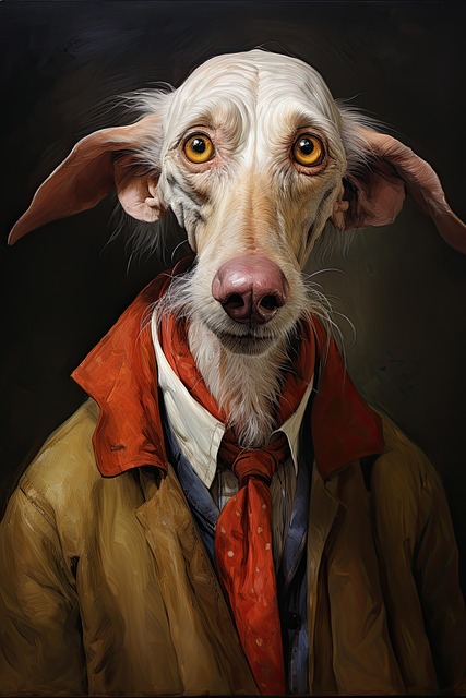 Free Ai Generated Dog illustration and picture
