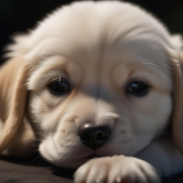 Free Sleep Dog Puppy illustration and picture