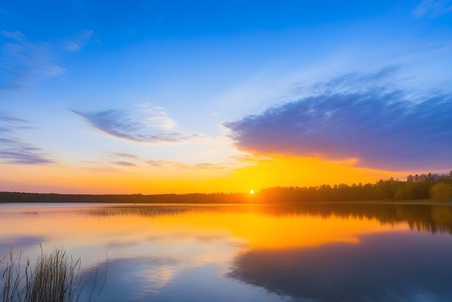 Free Ai Generated Lake illustration and picture