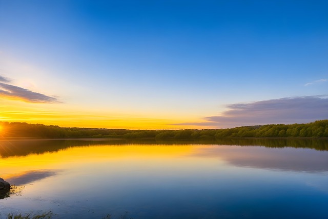 Free Ai Generated Lake illustration and picture