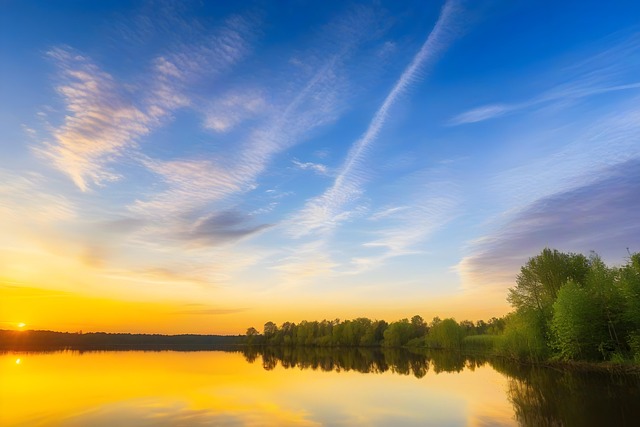 Free Ai Generated Lake illustration and picture