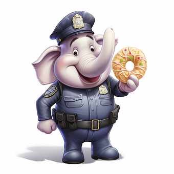 Free Ai Generated Police illustration and picture