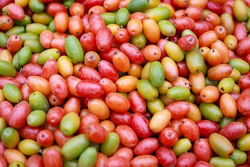 Bayas, Fruta, Color Rojo, Maduro, Agrio