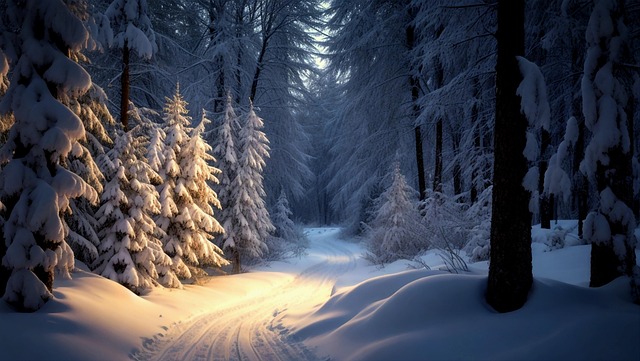 Winter, Schnee, Weihnachten, Winterwald