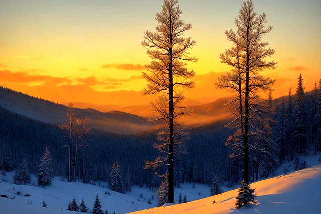 Winter, Schnee, Weihnachten, Winterwald