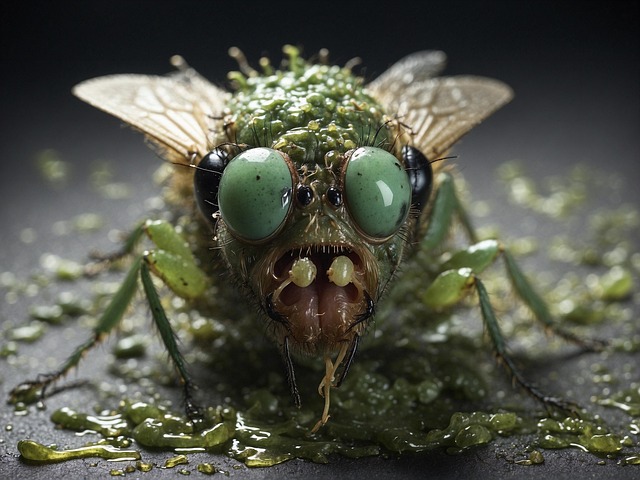 Free ai generated fly monster illustration