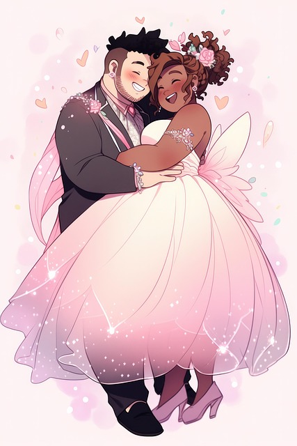 Free Ai Generated Couple illustration and picture