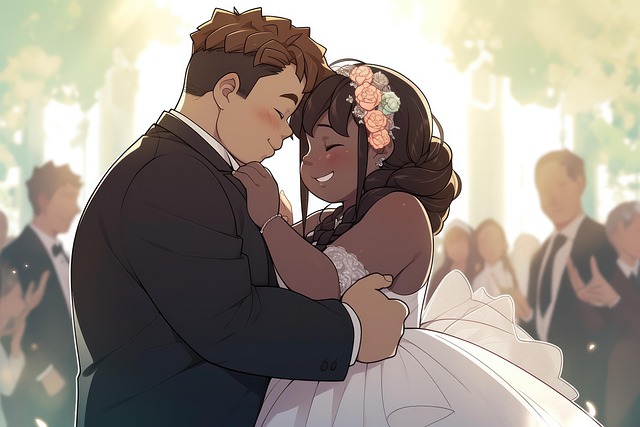 Free Ai Generated Couple illustration and picture