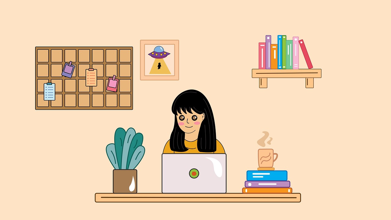 Download Home, Office, Home Office. RoyaltyFree Stock Illustration