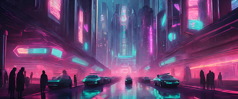 Free Ai Generated Metropolis illustration and picture