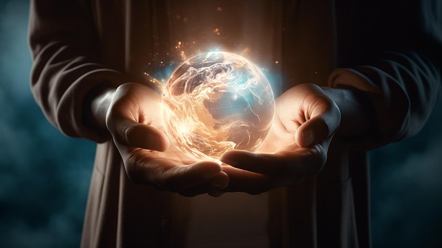 Free ai generated globe world illustration