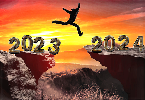 Ai Generiert, Neujahr, 2024, 2023, Feier