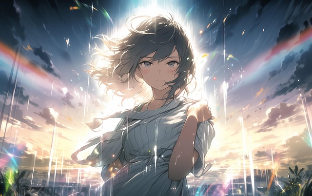 Free ai generated woman anime illustration