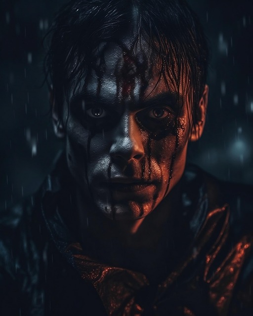 Free ai generated man zombie illustration