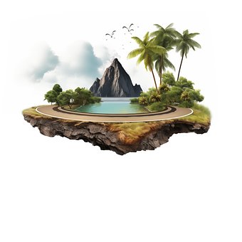 Free Island Land photo and picture