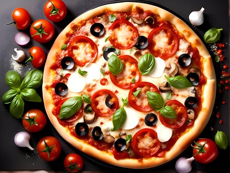 Free Pizza Cheese illustration and picture