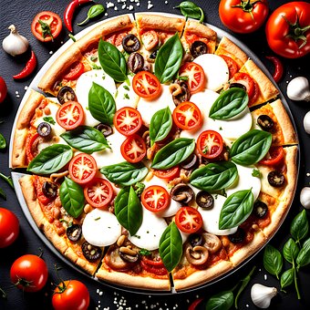Free Pizza Cheese illustration and picture