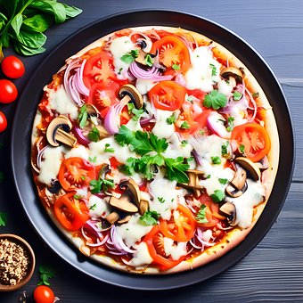 Free Pizza Cheese illustration and picture