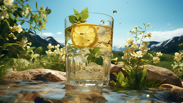 Free Lemon Tea illustration and picture