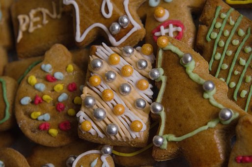 Peperkoeken, Kerstmis, Zoet, Suiker