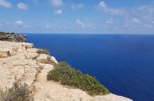 Free Cliff Sea photo and picture