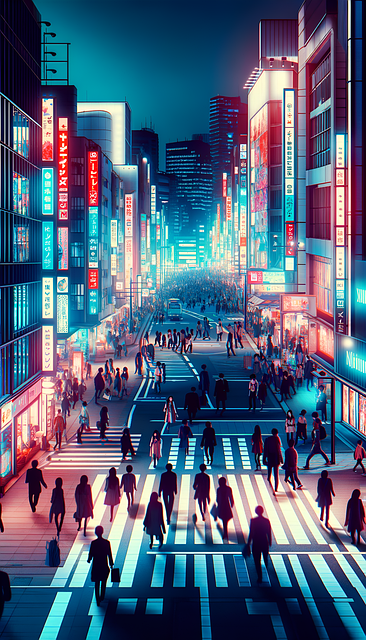 Free Night City Neon illustration and picture