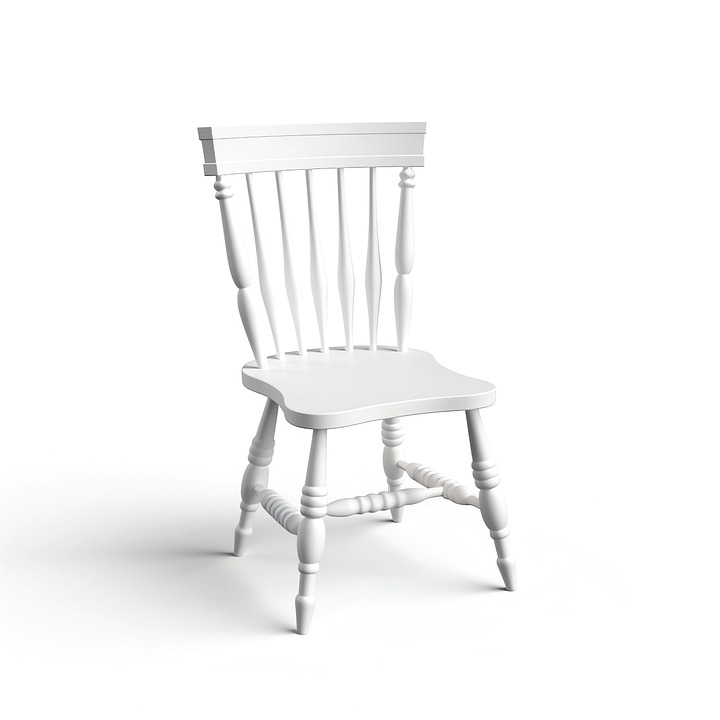 Download White, Wooden, Chair. Royalty-Free Stock Illustration Image ...