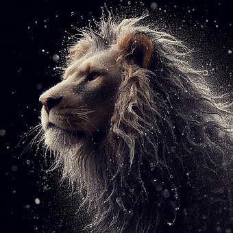 León, Fotografía, Arte, Conceptual, Agua