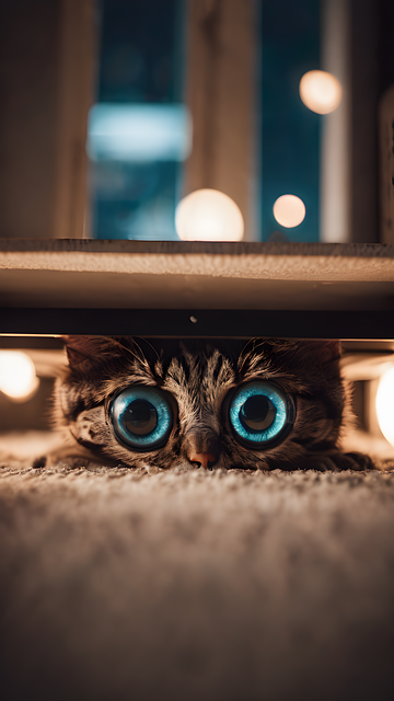 Free ai generated pet cat illustration