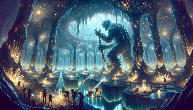 Free antique sumerian gods illustration