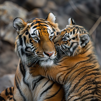 Free Tiger Cub illustration and picture