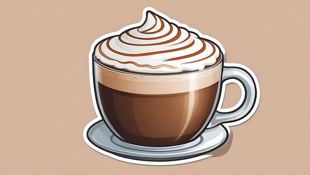 Free ai generated coffee cafe illustration