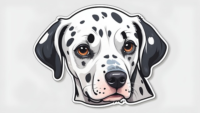 Free ai generated dalmatian nature illustration