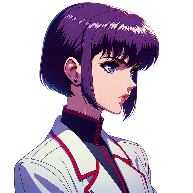Free ai generated anime scientist illustration