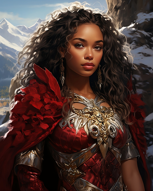 Free Ai Generated Woman illustration and picture
